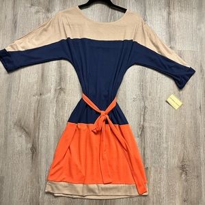NWT, John Martin Color Block Dress